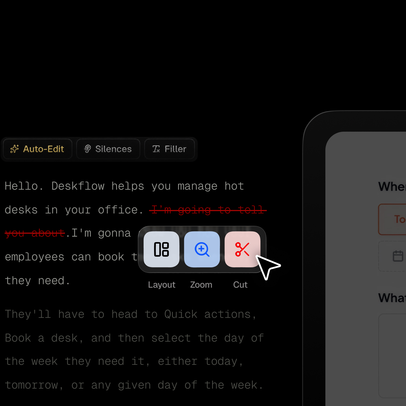 Record and share a personalized support video instantly in Supercut